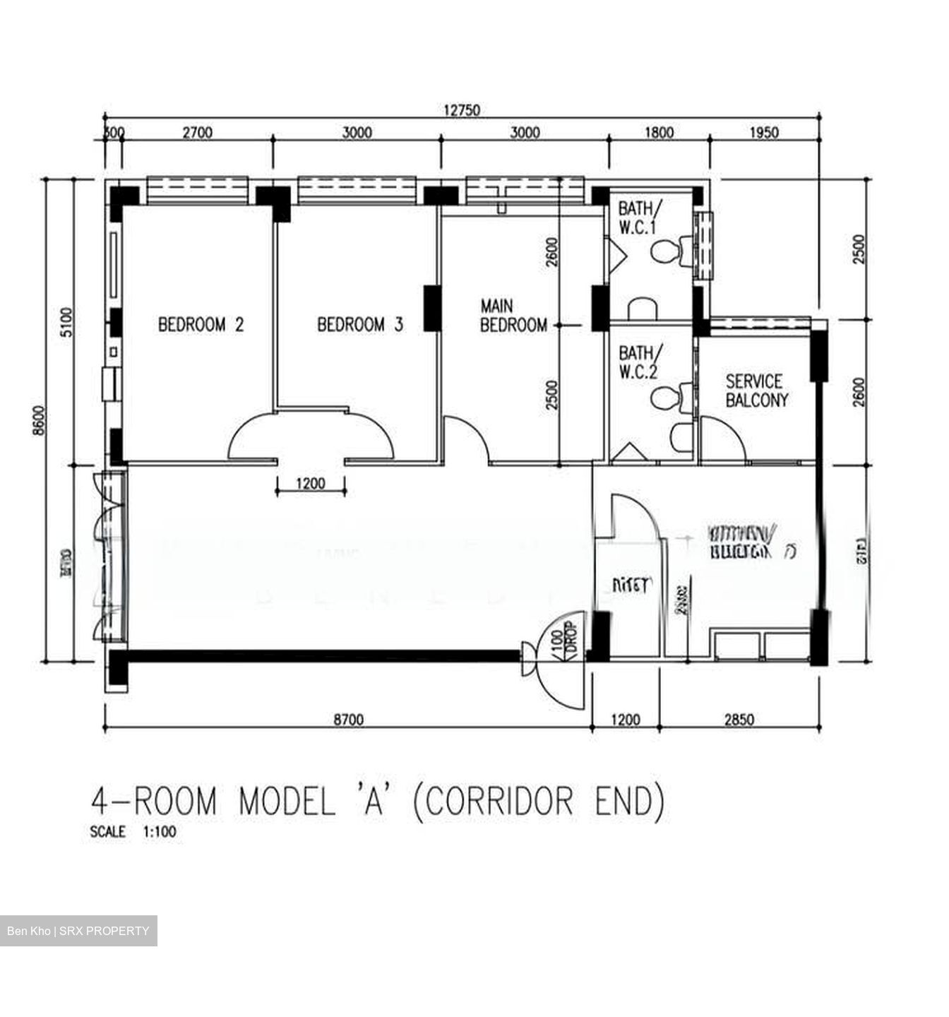 Blk 752 Woodlands Circle (Woodlands), HDB 4 Rooms #555305641